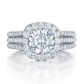 Trendy Women's Luxury Ring with Shiny Cubic Zirconia